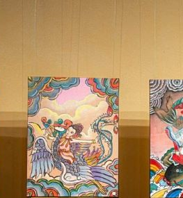 Đánh thức không gian đền Quan Đế qua triển lãm “Sắc màu truyền thống”