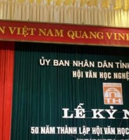 Dấu ấn nửa thế kỷ nền văn học nghệ thuật xứ Thanh