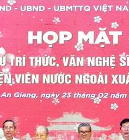 Trí thức, văn nghệ sĩ, kiều bào đồng hành cùng sự phát triển của An Giang