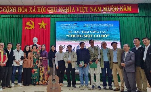 Bế mạc trại sáng tác VHNT "Chung một cơ đồ" năm 2025