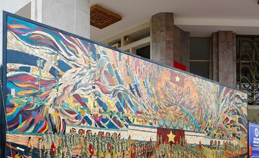 Tác phẩm “Bác Hồ đọc Tuyên ngôn Độc lập” xác lập Kỷ lục Guinness Thế giới