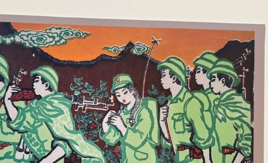 Những bức tranh cổ động quý hiếm thời kỳ “Xẻ dọc Trường Sơn đi cứu nước”