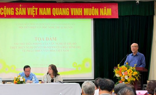 Phát huy vai trò tiên phong của văn nghệ sĩ Thủ đô