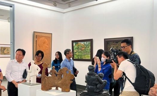 Lan tỏa hình tượng Bác Hồ trong mỹ thuật
