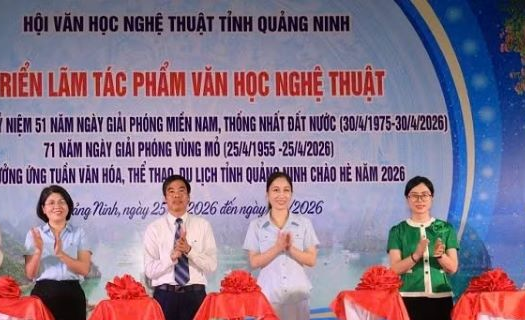 Hơn 350 tác phẩm mỹ thuật, nhiếp ảnh, văn học quảng bá hình ảnh vùng mỏ đổi mới và hội nhập