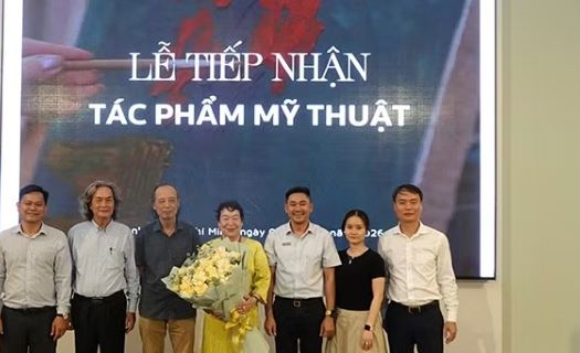 Bảo tàng Mỹ thuật Thành phố Hồ Chí Minh tiếp nhận 229 tác phẩm mỹ thuật đương đại