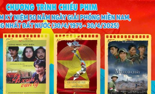 Chiếu những thước phim lịch sử kỷ niệm 50 năm Ngày Giải phóng miền Nam
