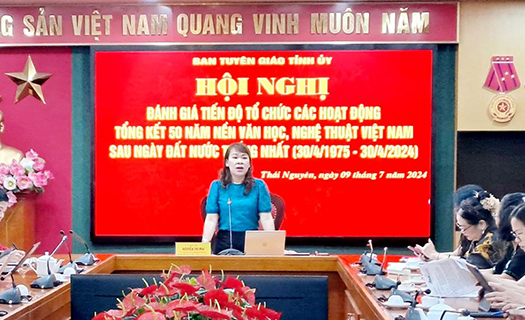 Tích cực triển khai chuỗi hoạt động tổng kết 50 năm nền VHNT Việt Nam sau ngày đất nước thống nhất