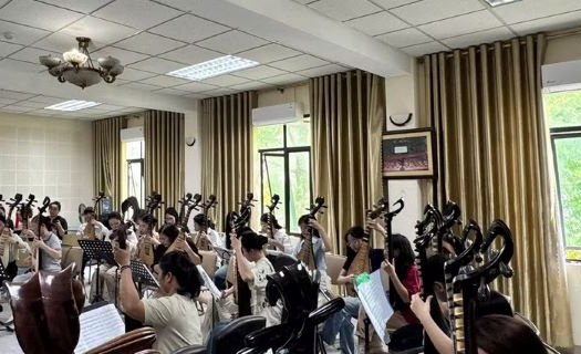 130 nghệ sĩ tỳ bà hội tụ trong chương trình mừng 70 năm thành lập Học viện Âm nhạc Quốc gia Việt Nam