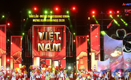 Đặc sắc chương trình nghệ thuật đón Giao thừa Tết Nguyên đán Bính Ngọ 2026: Đắk Lắk-Đại ngàn và biển lớn, khát vọng vươn xa”