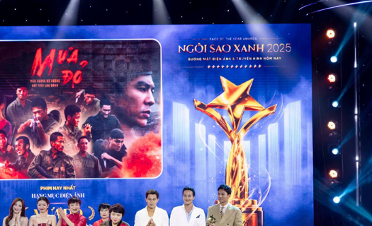 “Mưa đỏ” đoạt giải Phim hay nhất tại Ngôi sao Xanh 2025
