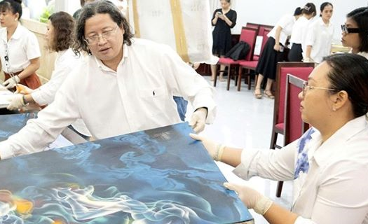 Bảo tàng Mỹ thuật Thành phố Hồ Chí Minh tiếp nhận thêm bộ sưu tập hội họa quý giá