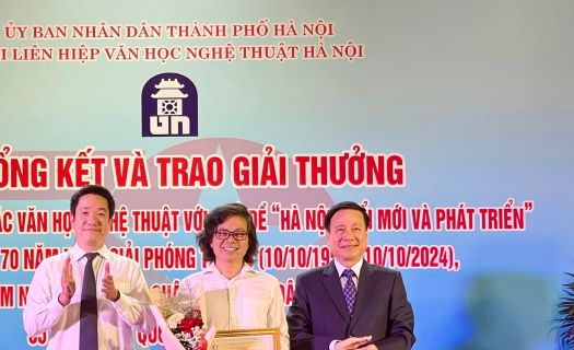 Phim “Vì Hà Nội ngày mai” đoạt giải Đặc biệt sáng tác về “Hà Nội - Đổi mới và phát triển”