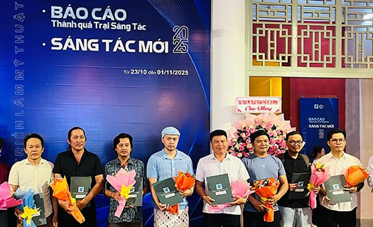 Hội Mỹ thuật Thành phố Hồ Chí Minh triển lãm 420 tác phẩm mỹ thuật năm 2025