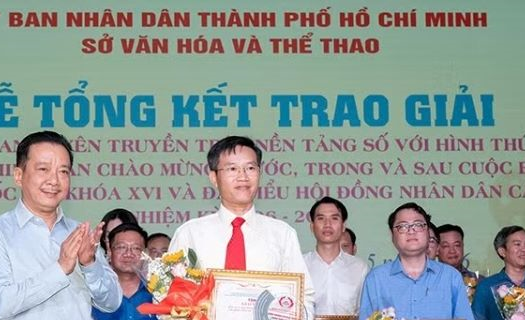 Thành phố Hồ Chí Minh: Trao giải Liên hoan tuyên truyền trên nền tảng số